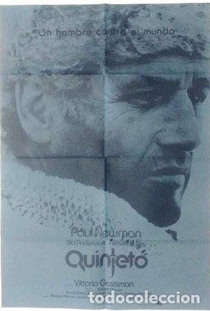 Medallas tem&aacute;ticas: antiguo afiche poster original d cine quinteto