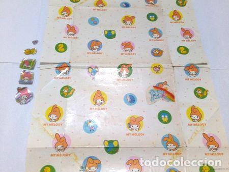 M&eacute;dailles th&eacute;matiques: my melody papel decoracion y stickers originales de los 80