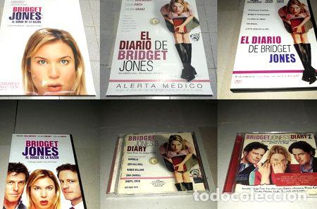 M&eacute;dailles th&eacute;matiques: lote bridget joness diary 2 aficheposter de cine 2 dvds