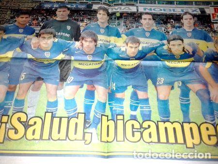 M&eacute;dailles th&eacute;matiques: poster de boca bicampeon del diario popular ano 2006