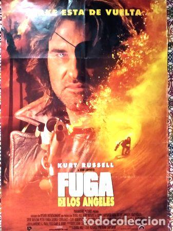Thematic medals: afiche fuga de los angeles carpenter original cine