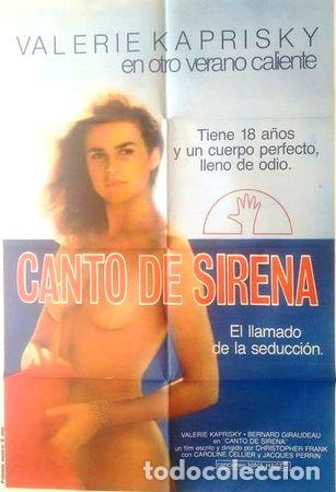 Thematische Medaillen: antiguo afiche poster original de cine canto de sirena