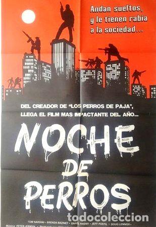 Thematische Medaillen: antiguo afiche poster original de cine noche de perros