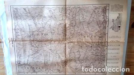 Thematische Medaillen: mapa instgeogmilitar diario la prensa 6 abril 1933