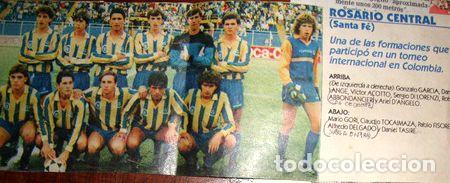 Thematische Medaillen: rosario central foto con el pato abbondanzieri