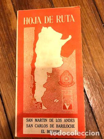 Thematische Medaillen: mapa rutero san martin de los andes san carlos de bariloche