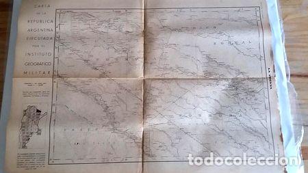 Thematische Medaillen: mapa instgeogmilitar diario la prensa 16 marzo 1933