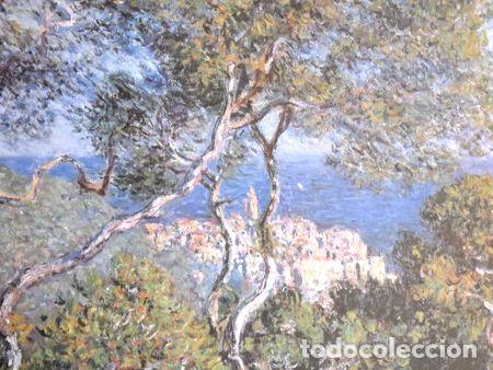 Thematische Medaillen: lamina de claude monet bordighera 68x54