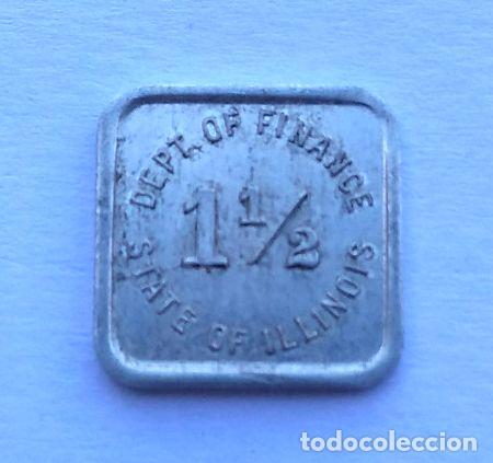 Thematische Medaillen: tax token usa illinois