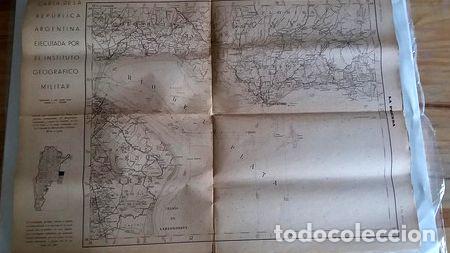 Thematische Medaillen: mapa instgeogmilitar diario la prensa 6 julio 1933