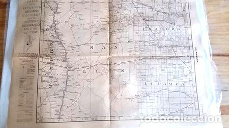 Thematische Medaillen: mapa instgeogmilitar diario la prensa 6 octubre 1932