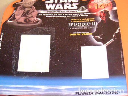 Thematische Medaillen: lote carton fasiculos y posters de star wars