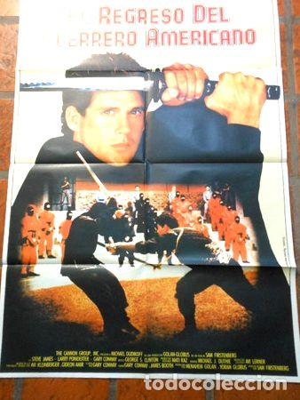 Thematische Medaillen: afiche de cine el regreso del guerrero americano cod 261