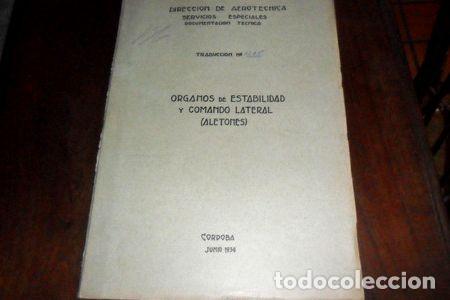 Medalhas tem&aacute;ticas: avion aviacion aeronautica 1934 organo estabilidad aletones