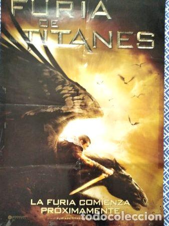 Medalhas tem&aacute;ticas: afiche cine furia de titanes original
