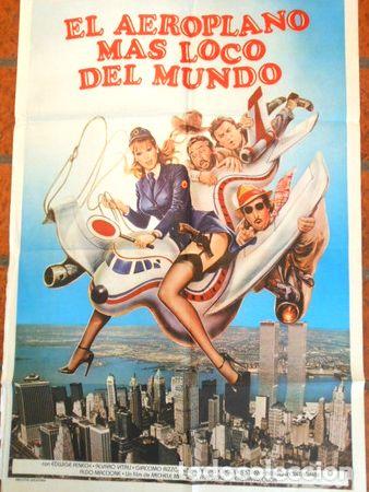 Medalhas tem&aacute;ticas: afiche de cine los aeroplanos mas locos del mundo cod120
