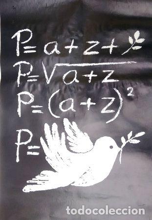 Medaglie tematiche: poster paz