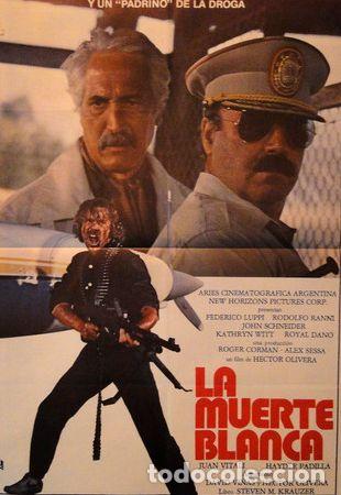 Medaglie tematiche: afiche la muerte blanca cocaine wars 1985 corman olivera