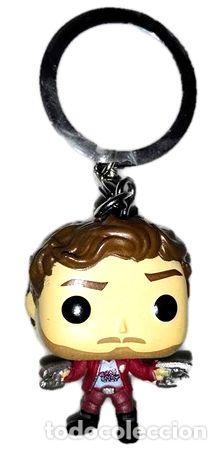 Medaglie tematiche: llavero star lord bobble head funko cuardianes de la galaxia