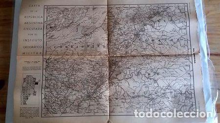 Medaglie tematiche: mapa instgeogmilitar diario la prensa 23 marzo 1933