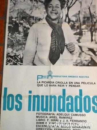 Medaglie tematiche: afiche de cine los inundados fernando birri