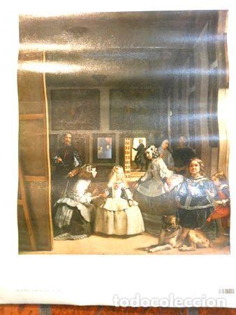 Medaglie tematiche: oleografia las meninas velazquez medida 50x38cm
