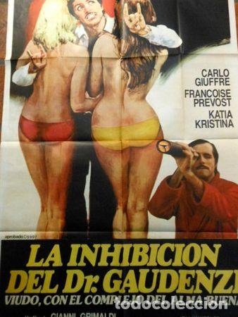 Medaglie tematiche: afiche de cine la inhibicion del dr gaudenzi cod 282