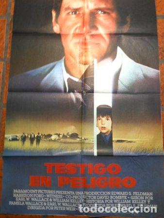 Medaglie tematiche: afiche de cine testigo en peligro cod 307