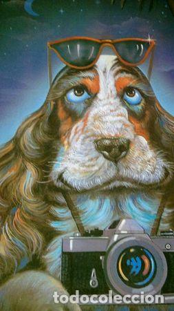 Thematic medals: lamina plasticami perro de vaciones