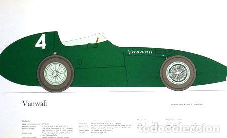 Medalhas tem&aacute;ticas: litografia vanwall ilustracion de g oliver