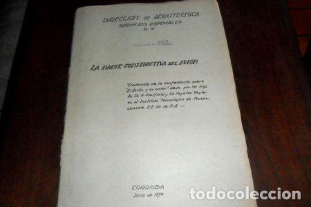 Medalhas tem&aacute;ticas: avion aviacion aeronautica 1934 parte constructiva chatfield