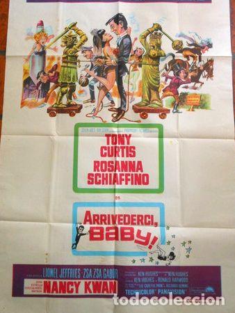 Medalhas tem&aacute;ticas: afiche de pelicula arrivederci baby