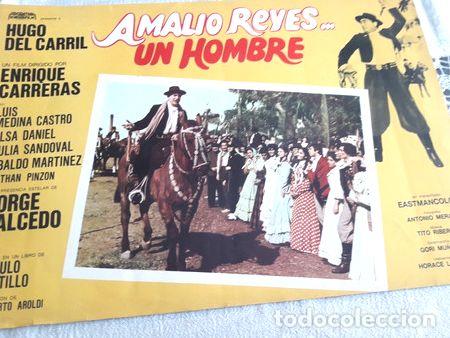 M&eacute;dailles th&eacute;matiques: afiche cine original amalio reyesun hombre hdel carril