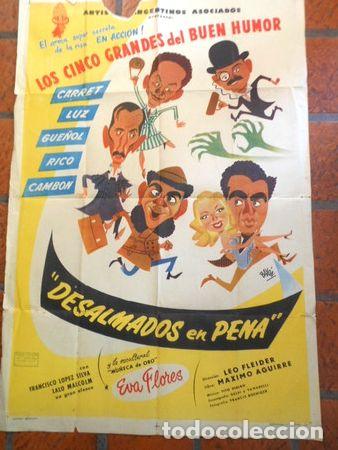 M&eacute;dailles th&eacute;matiques: afiche de cine desalmados en pena n27