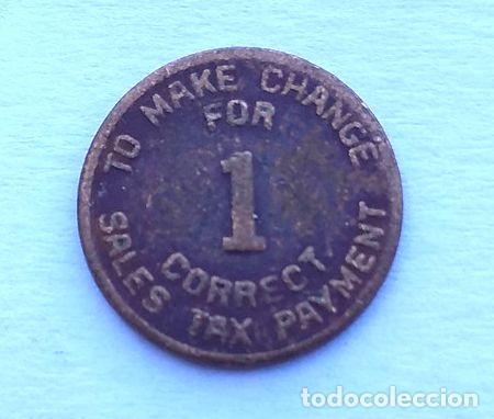 M&eacute;dailles th&eacute;matiques: tax token usa arizona