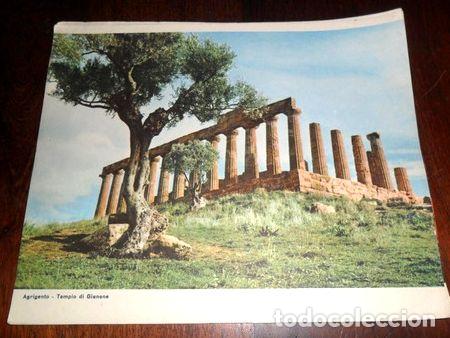 M&eacute;dailles th&eacute;matiques: lamina 20 x 24 cm agrigento templo di giunone