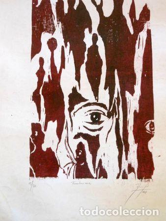 Thematische Medaillen: serigrafia fantasmas 152 medidas 62x44cm