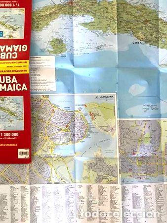 Thematische Medaillen: mapa mural mexico world city map bifaz papel plegable