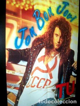 Thematische Medaillen: poster jon bon jovi 78 x 54 g035