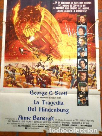 M&eacute;dailles th&eacute;matiques: afiche de cine la tragedia del hindenburg cod 319