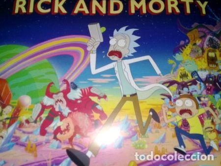 M&eacute;dailles th&eacute;matiques: posters de rick and morty