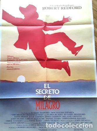 Thematische Medaillen: afiche cine el secreto de milagro robert redford ruben blade