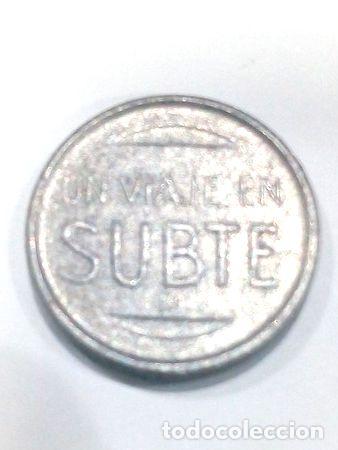 Medallas tem&aacute;ticas: ficha de un viaje en subte - Foto 1