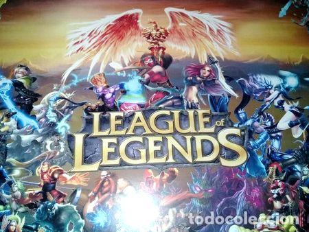 Medalhas tem&aacute;ticas: posters de league of legends