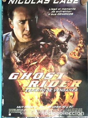 Medallas tem&aacute;ticas: afiche ghost rider original cine - Foto 1