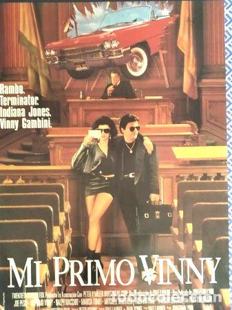 Medaglie tematiche: afiche original mi primo vinny joe pesci cine