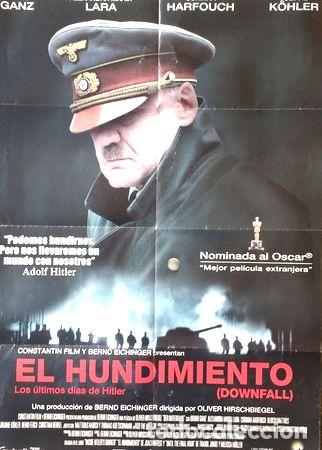 Medaglie tematiche: afiche el hundimiento hitler la caida poster