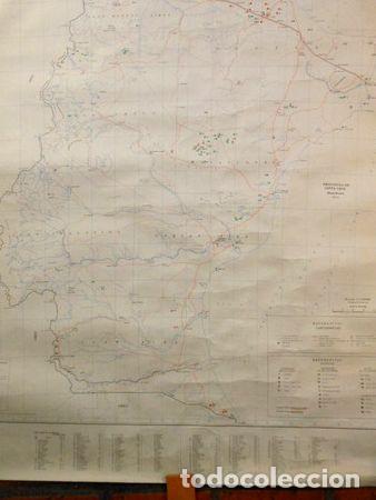 Medalhas tem&aacute;ticas: mapa nminero provincia santa cruz ano 1976 87x106cm