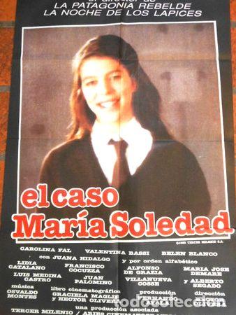 Thematische Medaillen: afiche de cine el caso de maria soledad