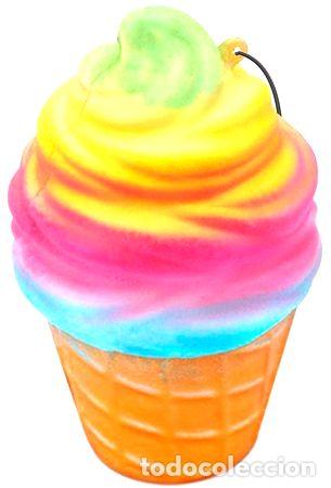 M&eacute;dailles th&eacute;matiques: squishy helado ice cream carita kawaii slow rising squishies